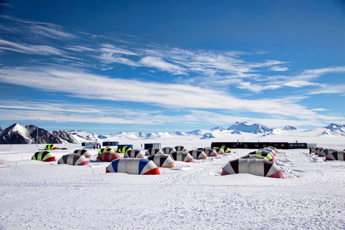 Glaciere, Glaciere camping
